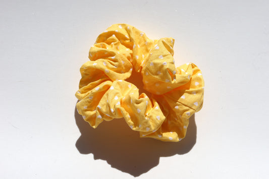 Yellow Bedtime Scrunchie