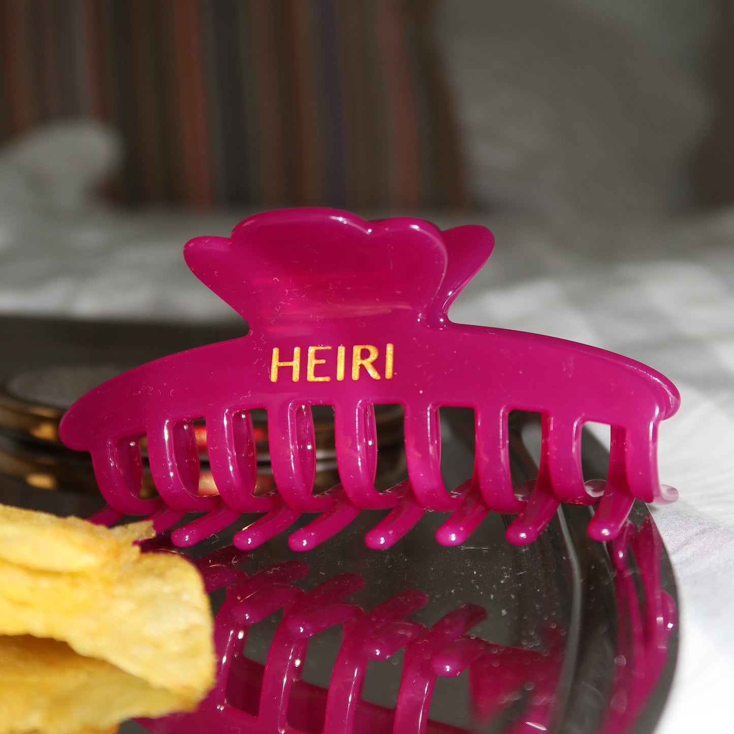 French Buckle Dark Magenta L