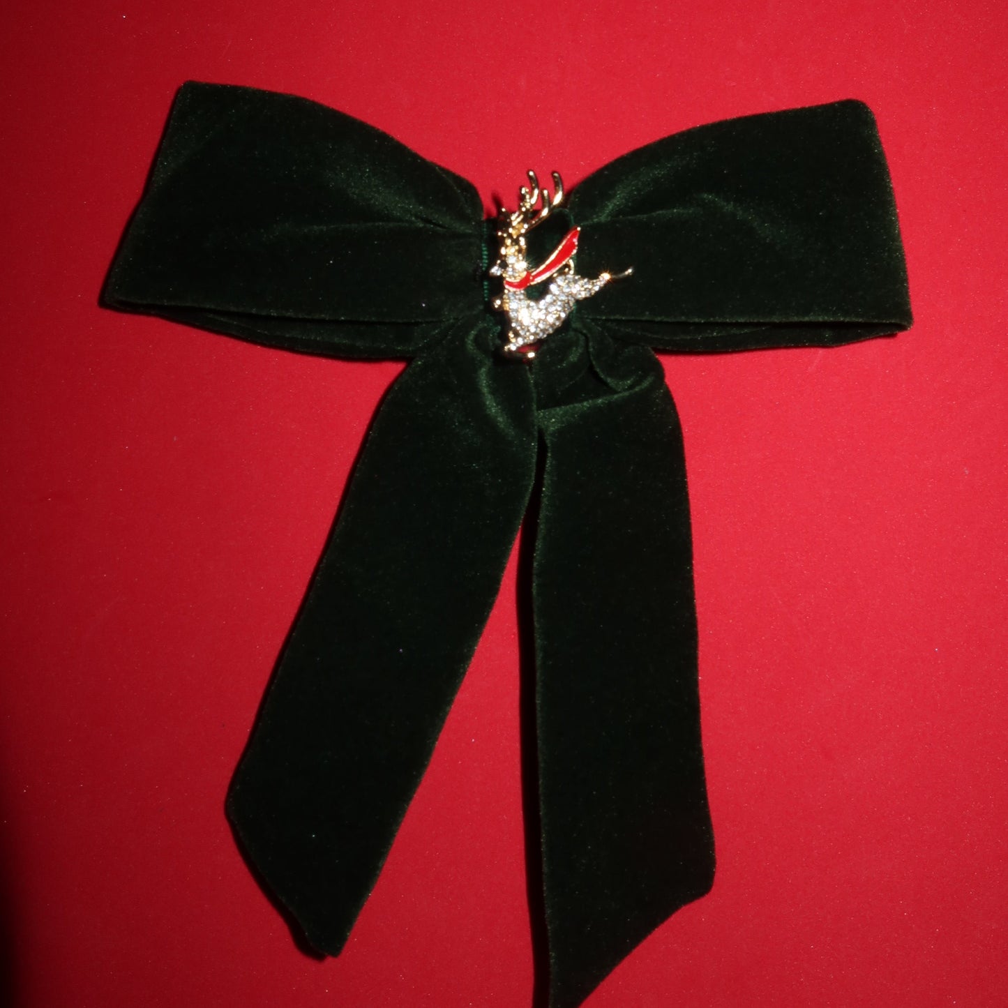 Yesil Kadife Fiyonk Toka