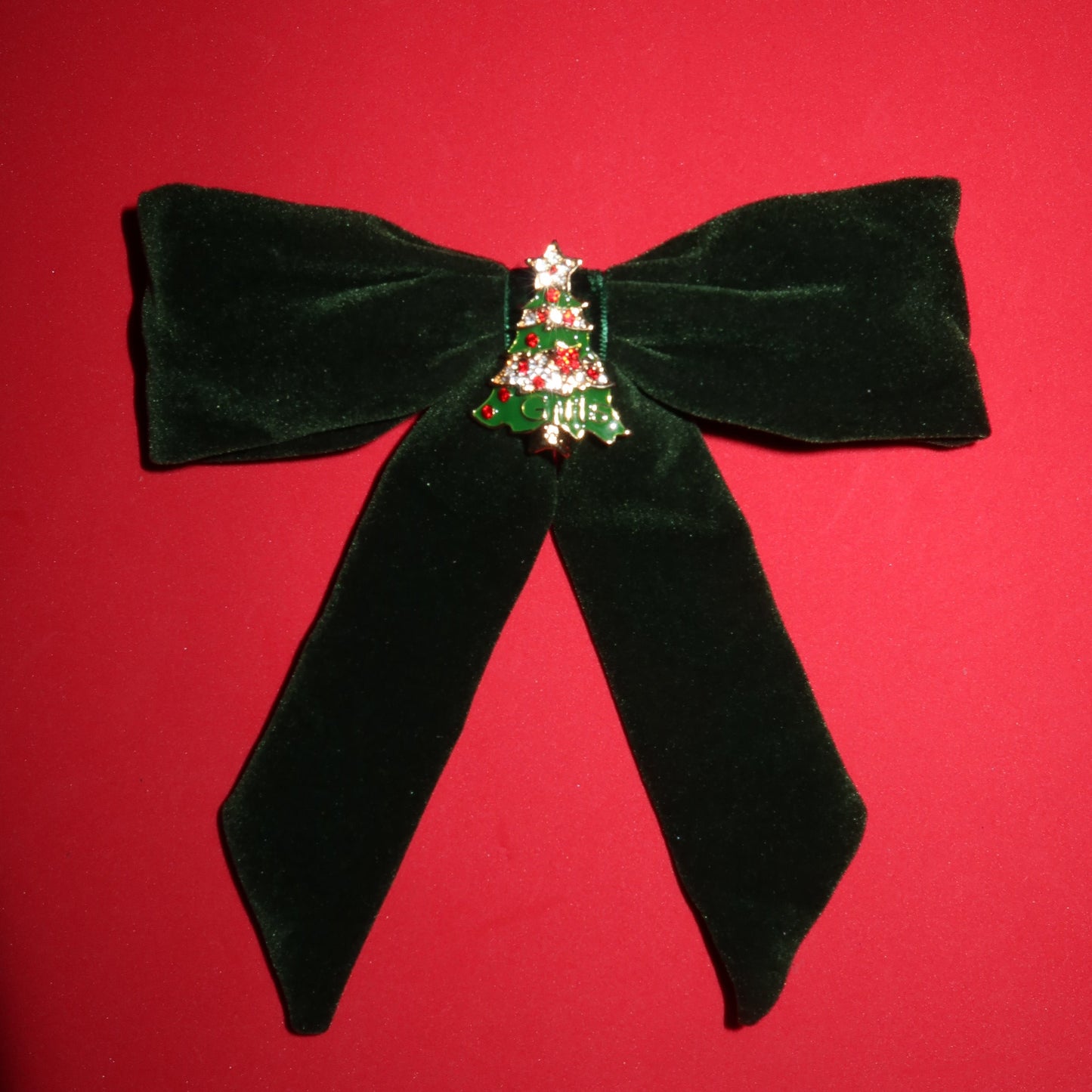 Yesil Kadife Fiyonk Toka