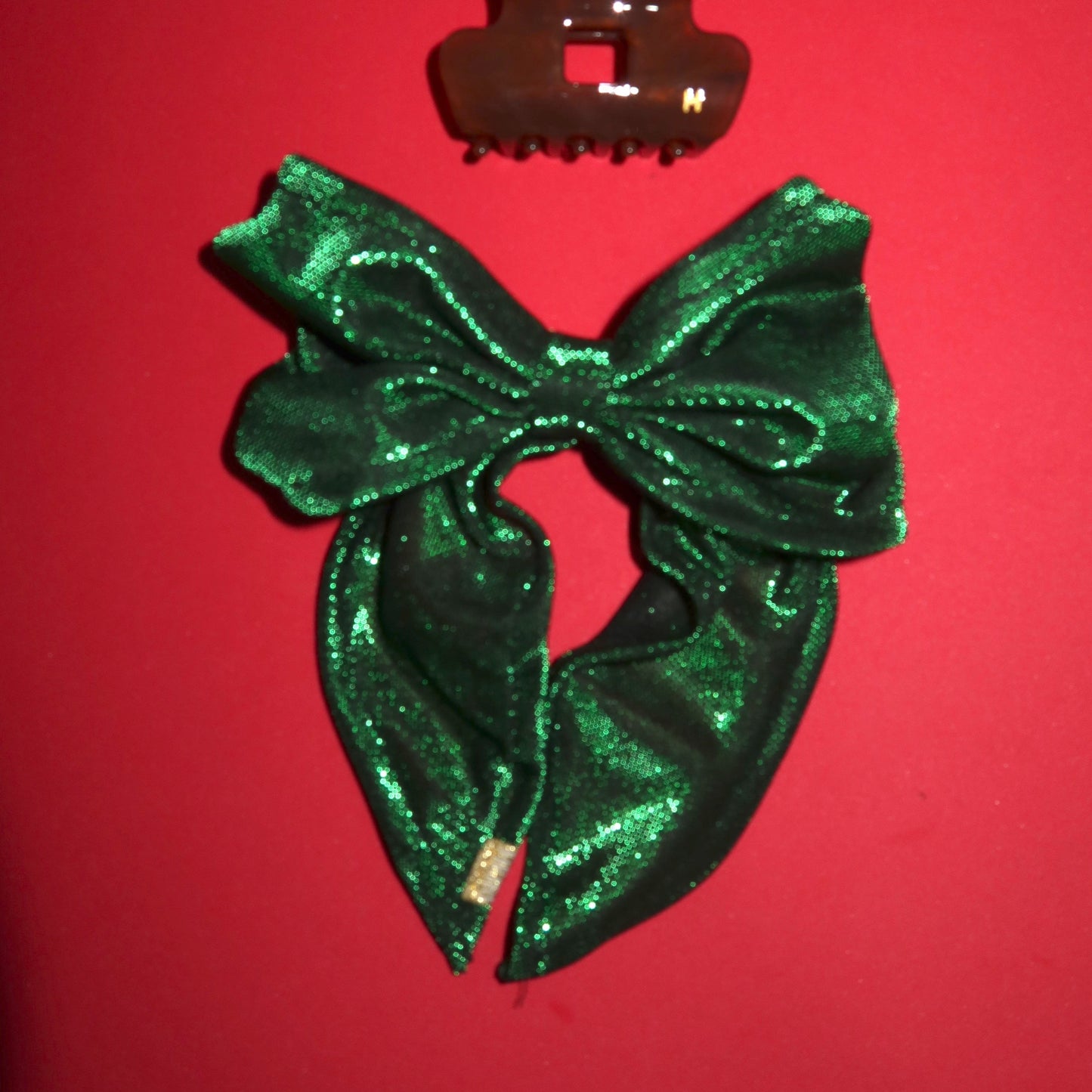 Telli Sekillendirilebilir Parlak Yesil Kurdele