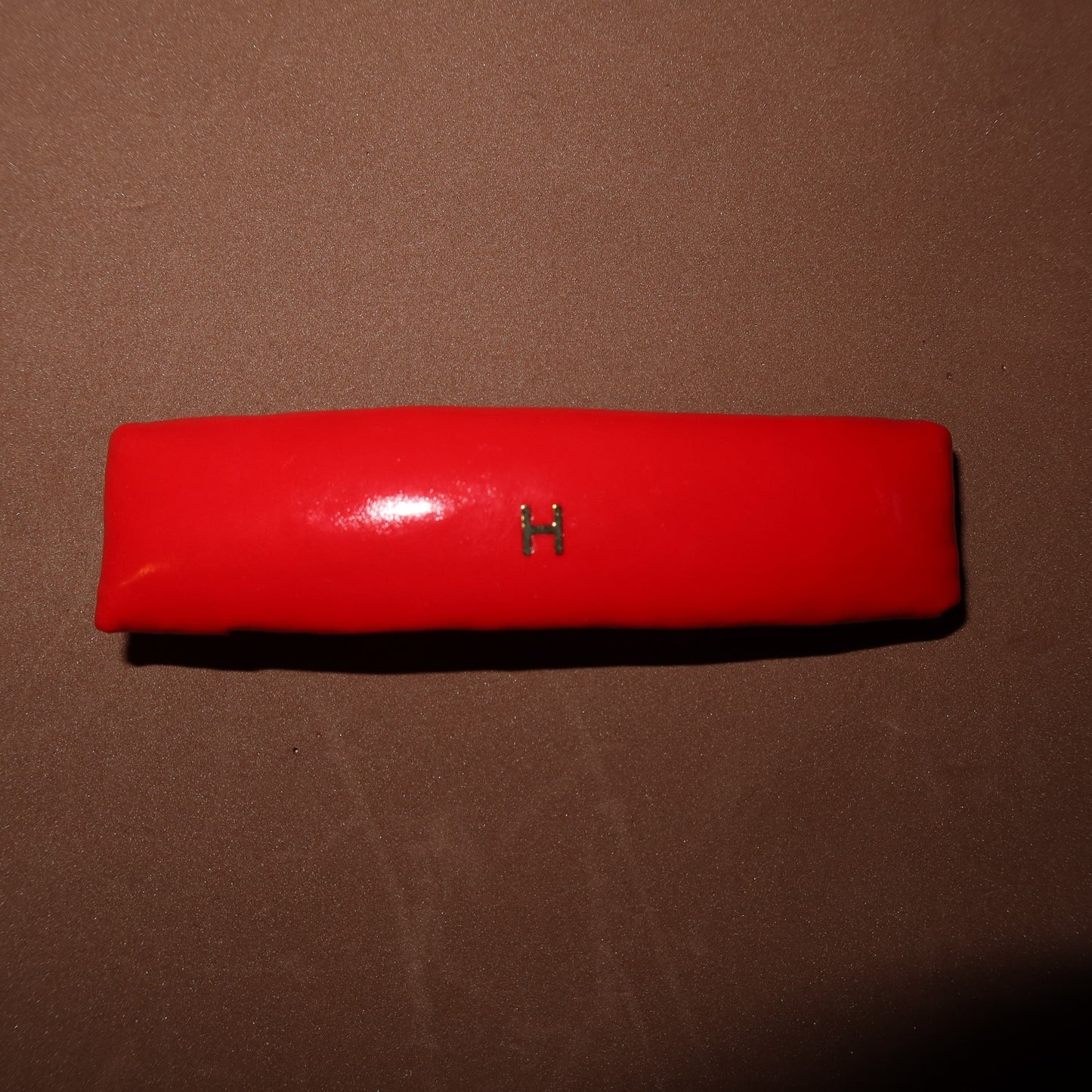 Baget Kırmızı Deri Plain