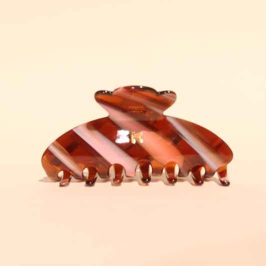 Crown Pembe Kahve T - Kisisellestirilebilir