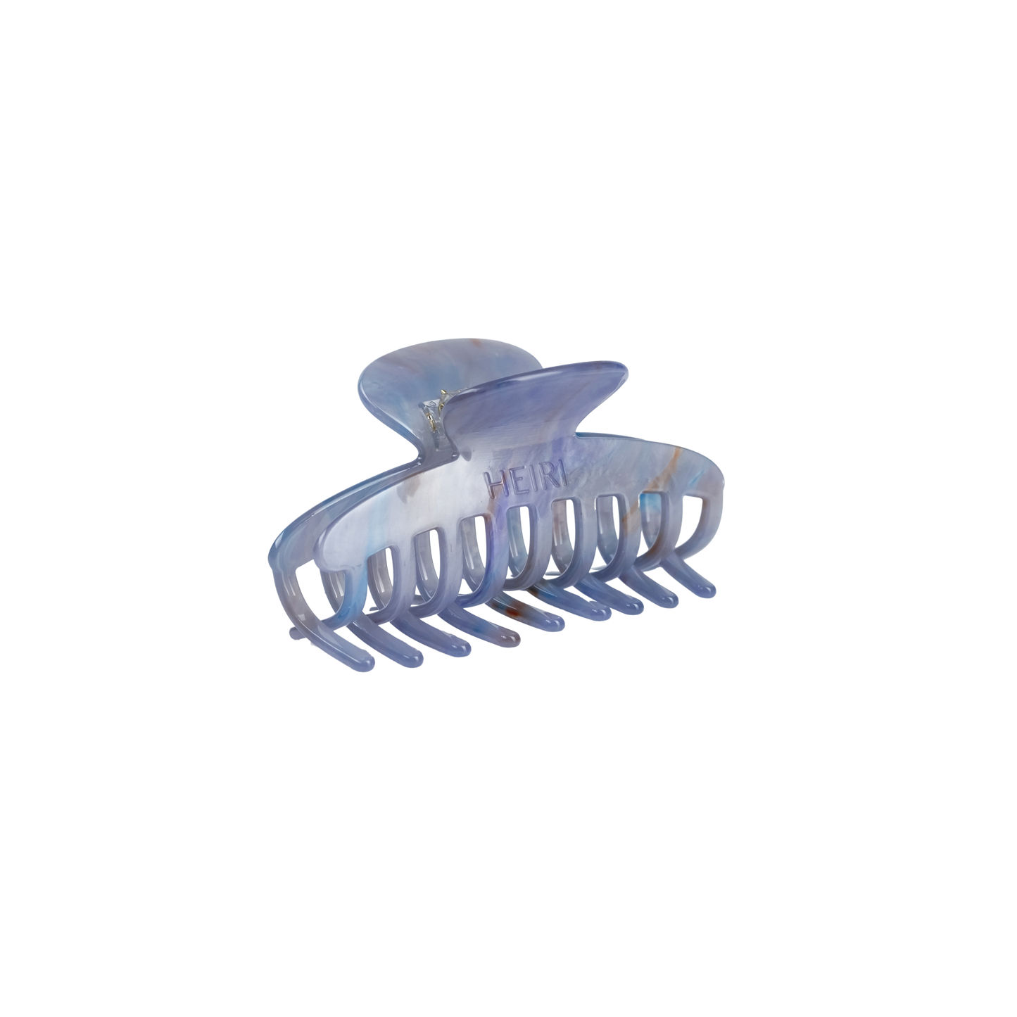 Grey Wide Teeth Hair Claws L